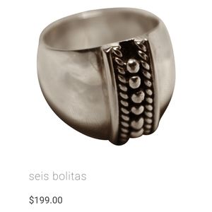 Beautiful Peruvian 925 ring